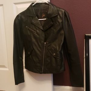 Jack Faux Leather Jacket